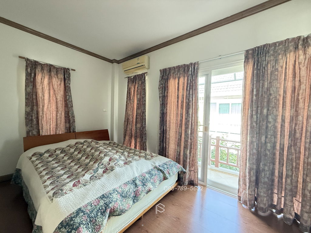 รูป บ้านเช่าบางเเสน ใกล้ตลาดหนองมนติดถนนสุขุมวิท Casalunar Village ✅ พร้อมเข้าอยู่ #HR0067 - รูปที่ 14/22