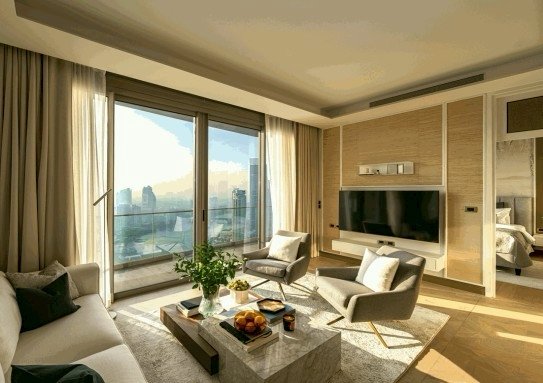 รูป LTHC14595 – Condo for Rent | Mandarin Oriental Bangkok | 128.05 sqm | 2 Beds 3 Baths | Near BTS Saphan Taksin | 250K/Month - รูปที่ 1/7