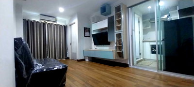 Condos for rent : For Rent Condo LUMPINI PLACE BOROM RATCHACHONNI - PINKLAO Building 1, Floor 12,1 bed room, Room size 32 sqm