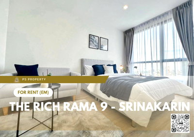 Condos for rent : For Rent ✨ The Rich Rama 9 - Srinakarin ✨ Fully furnished with appliances. Near Airport Link.
