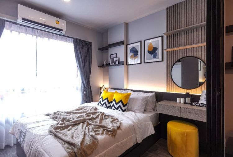 Monte Rama 9 | Nordic Style | พร้อมผู้เช่า | เก็บค่าเช่าทันที | เพียง 2.29 ล้านบาท