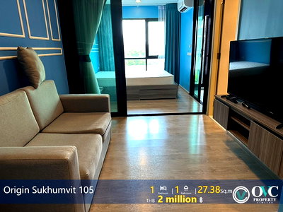 Condos for sale : Ready for Sale @Origin Sukhumvit 105 