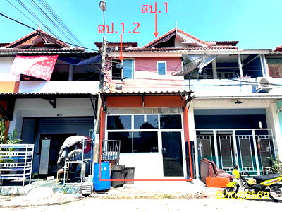 อาคารพาณิชย์ นนทบุรี : อาคารพาณิชย์ สำหรับขาย บ้านพฤกษา 3 บางคูรัด บางบัวทอง นนทบุรี