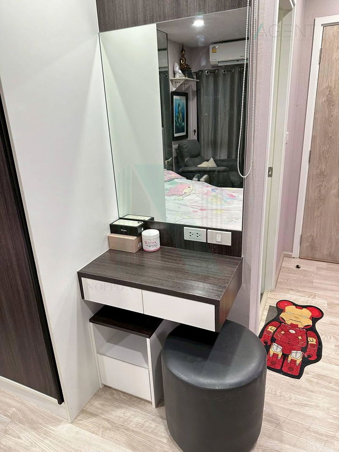 รูป 🚩 ให้เช่าคอนโด ดีมาร์ก คอนโด แอท สุทธิสาร อาคาร 1 ชั้น 7 สตูดิโอ ขนาด 23 ตรม ใกล้ The Street รัชดา - รูปที่ 2/8