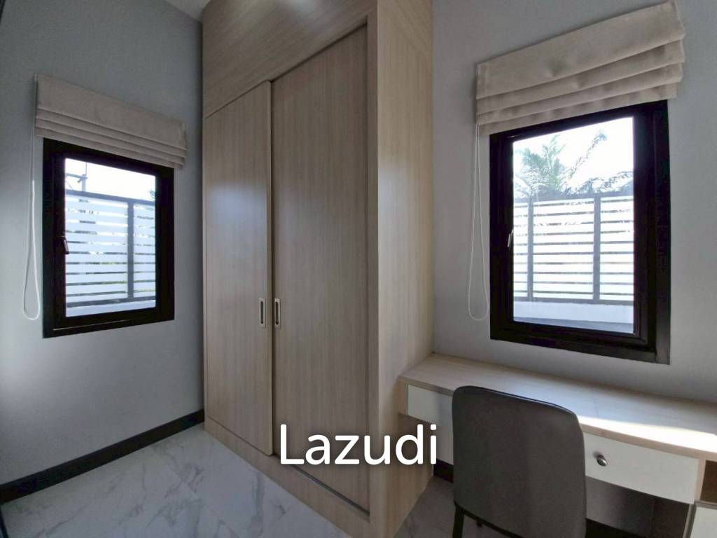 รูป บ้านเดี่ยวชั้นเดียว 133 ตร.ม. พร้อมสระว่ายน้ำส่วนตัว นาเกลือ หนองปรือ บางละมุง - รูปที่ 25/44