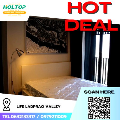 Condos for rent : #R9527 🎉 070369 Condo for rent: Life Ladprao Valley (Previous code R3039)