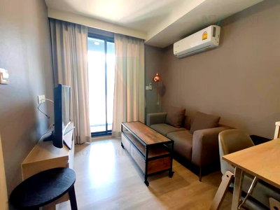 เช่าคอนโด รัชดาภิเษก 3 : ให้เช่าคอนโด มาเอสโตร 03 รัชดา-พระราม 9 อาคาร 1 ชั้น 7 1 ห้องนอน ขนาด 35 ตรม ใกล้ ฟอร์จูน ทาวน์