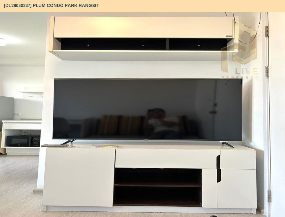 รูป DL26030237 ให้เช่าคอนโด พลัม คอนโด พาร์ค รังสิต (Plum Condo Park Rangsit) ใกล้ - พร้อมเข้าอยู่ โทรด่วน 0800343450 LineID @655ebbvc - รูปที่ 8/8