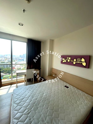 Condos for rent : 🏢Don't miss out!🏢 Rhythm Ratchada: Spacious, well-proportioned rooms on high floors at the best price! ✨ Right next to MRT Ratchadaphisek.
