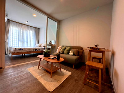 คอนโดให้เช่า : ให้เช่าคอนโด รีเจ้นท์ โฮม บางนา อาคาร D ชั้น 26 1 ห้องนอน ขนาด 28 ตรม ใกล้ BTS บางนา