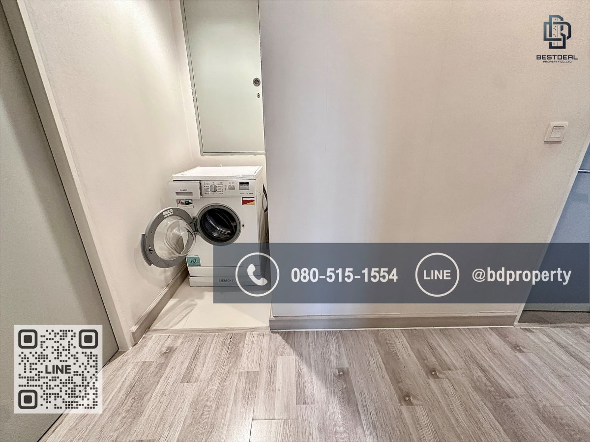 รูป Bestdeal ให้ด่วน!!! 2 ห้องนอน ราคา 27,000 บาท/เดือน ห้องสวย Fully Furnished พร้อมเข้าอยู่ "IDEO MOBI RAMA 9" ใกล้MRTและเซ็นทรัลพระราม 9 - รูปที่ 11/16