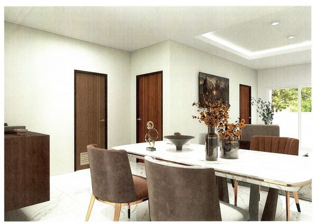 รูป บ้านเดี่ยวศาลายา ใกล้ ม.มหิดล ฟรีค่าใช้จ่ายวันโอน - รูปที่ 3/18