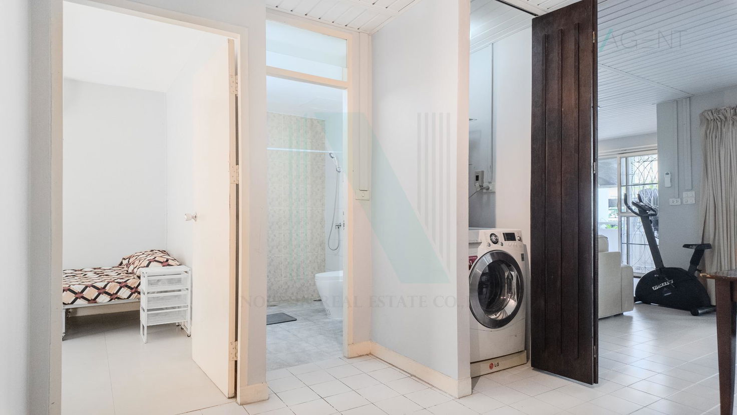 รูป 🔺 ให้เช่าคอนโด โมเดิร์น โฮม เพลส อาคาร 1 ชั้น 1 2 ห้องนอน ขนาด 112 ตรม ใกล้ MRT ศรีนุช - รูปที่ 7/8