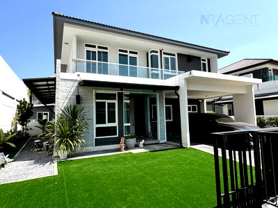 Houses for rent Bangna - Trat  : 📌 For Rent 2-story House MANTANA 2 BANGNA KM.7 4 bedroom 5 bathroom