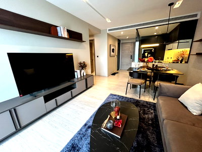 Condos for rent : The Room Sukhumvit 38 for Rent | 2 Bedrooms 2 Bathrooms, 78 sq.m. near BTS Thong Lo | 65,000 THB/month