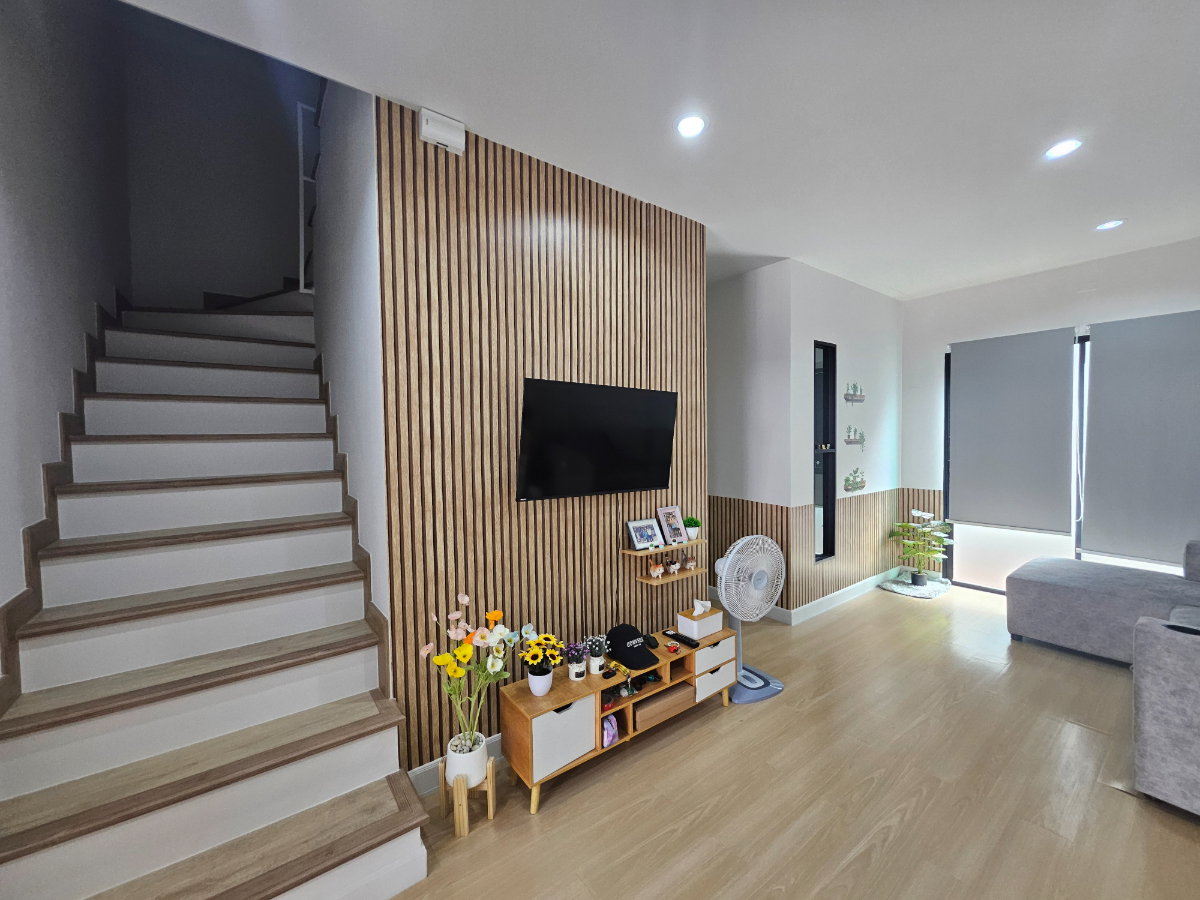 รูป [เช่าด่วน] ทาวน์โฮม Minimal Modern ทิศเหนือรับลม ไม่ร้อนแดด! 🏠 - รูปที่ 4/24