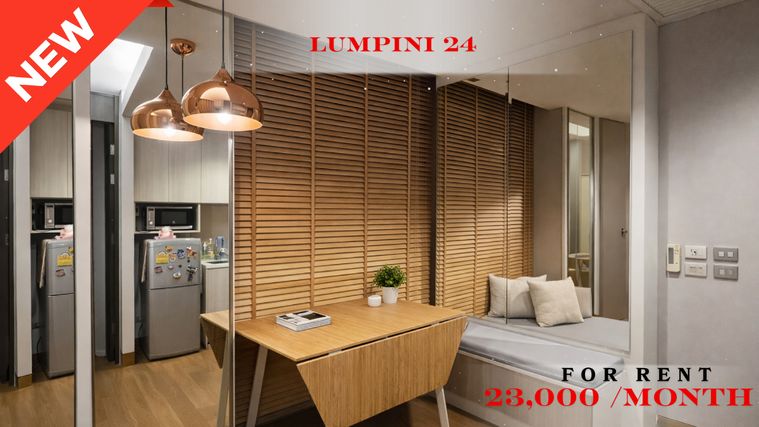 🍀🍀 Cozy room🍀 ให้เช่า📌 เดอะ ลุมพินี 24 (Line: @rent2022) BTS พร้อมพงษ์ห้องสวย พร้อมเข้าอยู่ ราคาดี!!🔖A10829