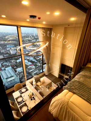 คอนโดให้เช่า : 💎หลุดจอง!💎🏢Park Origin Ratchathewi ห้อง Duplex 2 ห้องนอนสุดหรู วิวเมืองไม่บล็อค💎✨