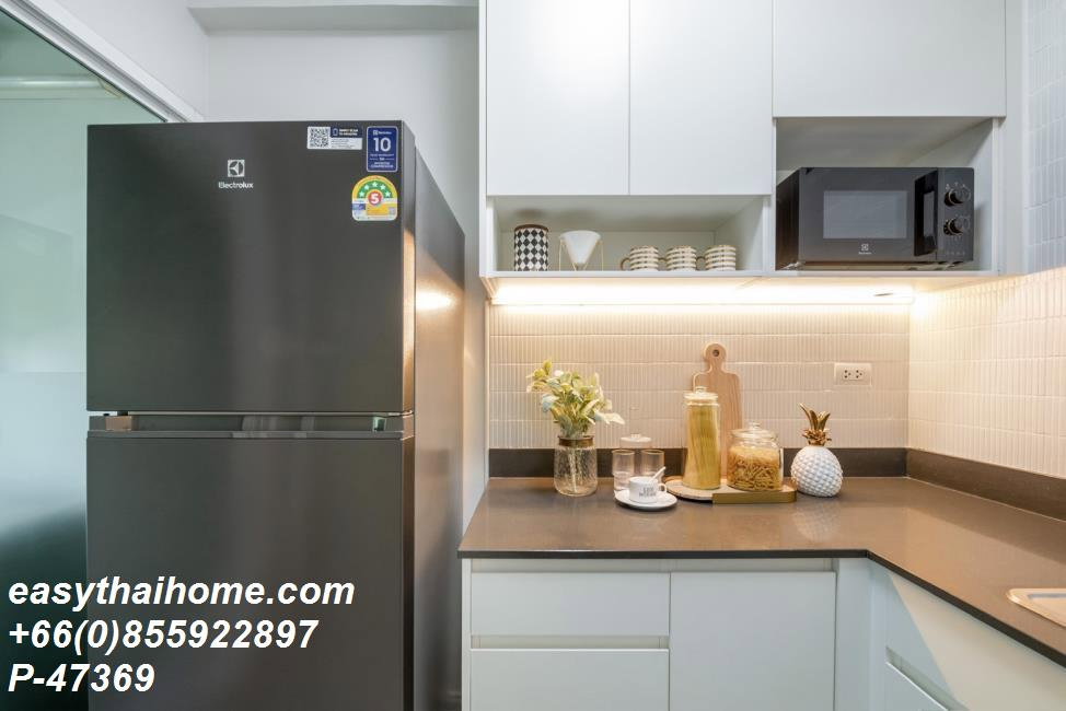 รูป P-47369 วิวสระว่ายน้ำ! ไอ-บิซา คอนโดฯ 1 นอน สุดหรู ใกล้ MRT [16,000] Line Id: @easythaihome/085-592-2897 - รูปที่ 10/13