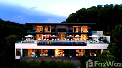 เช่าบ้านเดี่ยว เมืองภูเก็ต ภูเก็ต : วิลล่าให้เช่า 6 ห้องนอน ในโครงการ เดอะ คลิฟ ท็อป เรสซิเดนซ์ 6080086
