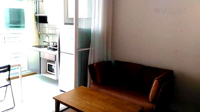 คอนโดให้เช่า : ให้เช่า คอนโด The Base Sukhumvit 77  1 ห้องนอน ขนาด 30 ตารางเมตร ชั้น 10