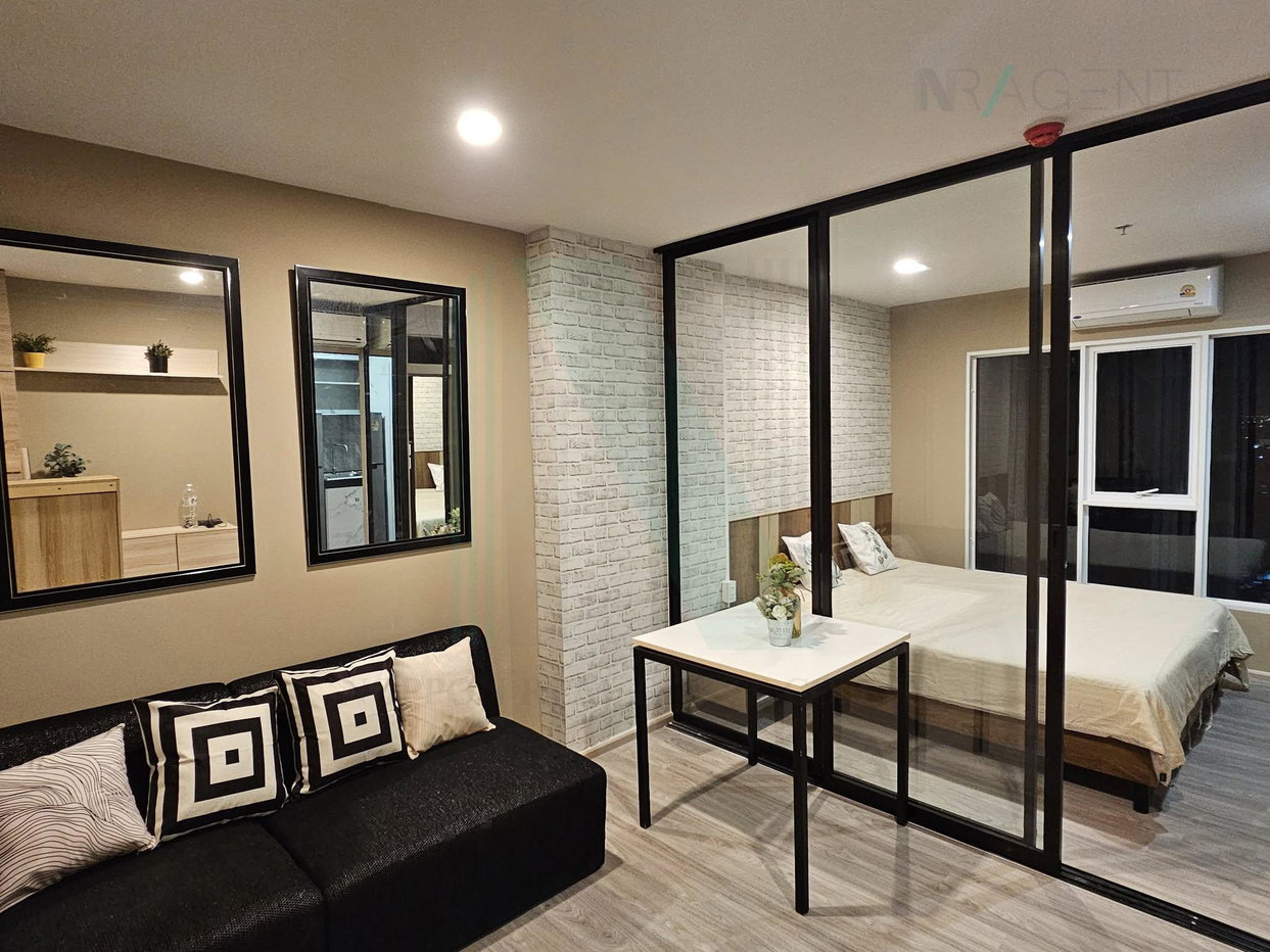 รูป ให้เช่าคอนโด รีเจ้นท์ โฮม บางนา อาคาร A ชั้น 21 1 ห้องนอน ขนาด 28.00 ตรม ใกล้ BTS บางนา - รูปที่ 5/8