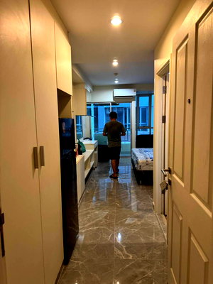 Condos for rent Ramkhamhaeng 24 : Condo for rent, Inspire Place ABAC-Rama 9, studio 29 sqm, 7,500 THB/month. Interested please call 0652303645 or Line ID: jeabnwcd_3