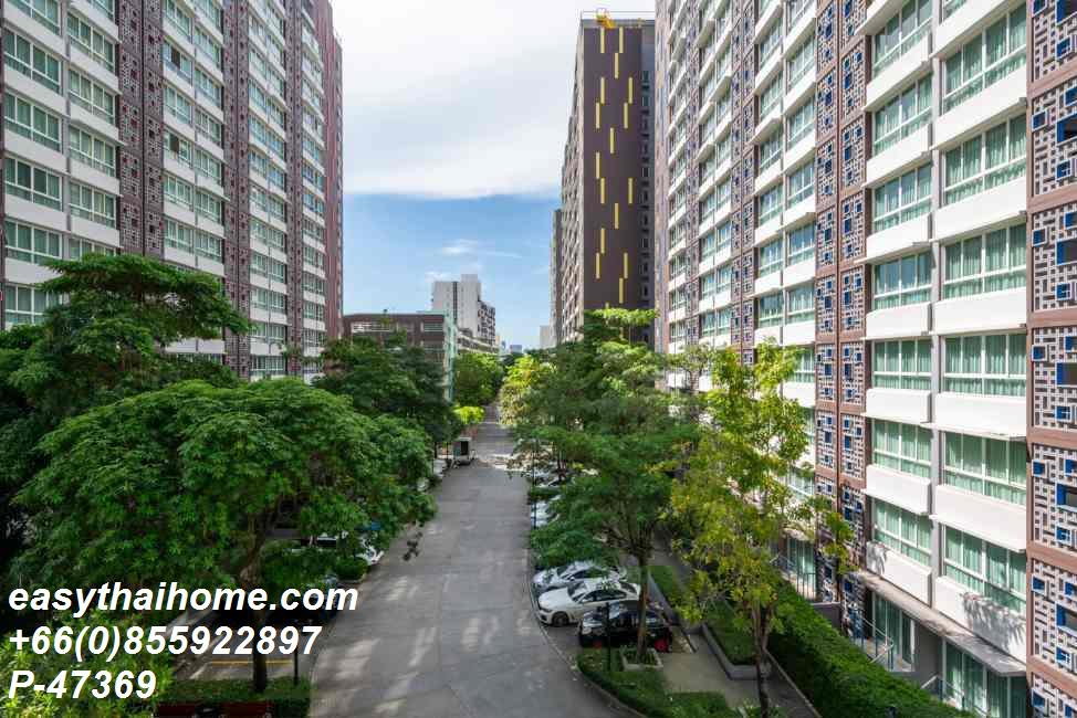 รูป P-47369 วิวสระว่ายน้ำ! ไอ-บิซา คอนโดฯ 1 นอน สุดหรู ใกล้ MRT [16,000] Line Id: @easythaihome/085-592-2897 - รูปที่ 3/13