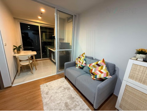 📌 For Rent Condo THE BASE SUKHUMVIT 77 Building B, Floor 18,1 bed room, Room size 30 sqm