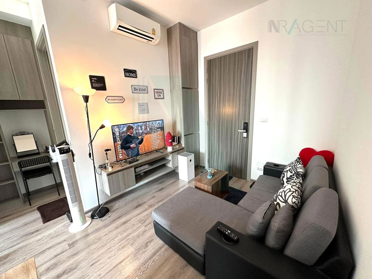 รูป 🔺 ให้เช่าคอนโด ไนท์บริดจ์ ไพร์ม อ่อนนุช อาคาร 1 ชั้น 29 1 ห้องนอน ขนาด 28.00 ตรม ใกล้ Big C Extra อ่อนนุช - รูปที่ 3/8