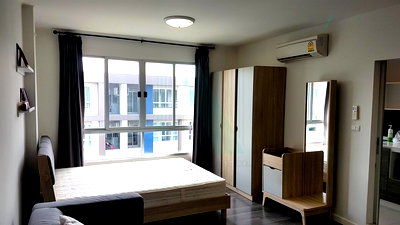 ขายคอนโด : ขายคอนโด ดีคอนโด แคมปัส รีสอร์ท บางนา STUDIO ชั้น8 อาคารA ใกล้ เอแบคบางนา