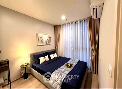 Condos for rent : 200m To MRT Phra Ram 9 | High-Floor 1-BR At Nue District R9 (ID 2653451)
