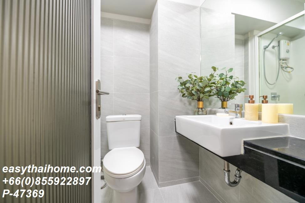 รูป P-47369 วิวสระว่ายน้ำ! ไอ-บิซา คอนโดฯ 1 นอน สุดหรู ใกล้ MRT [16,000] Line Id: @easythaihome/085-592-2897 - รูปที่ 11/13