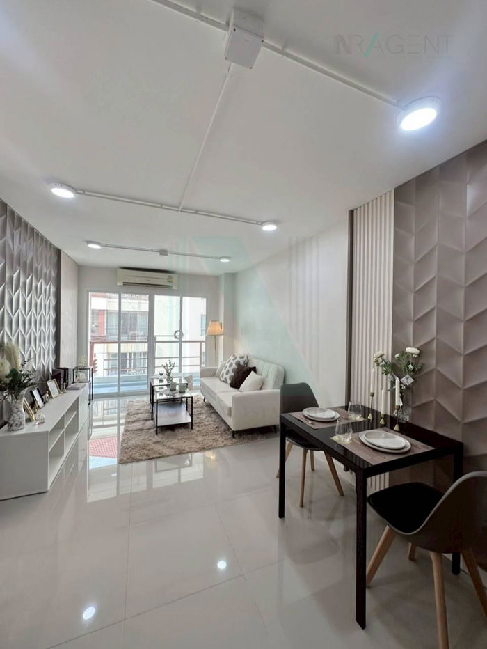 รูป 🚩 ขายคอนโด พรีเมียร์ เพลส อาคาร 3 ชั้น 8 1 ห้องนอน ขนาด 37 ตรม ใกล้ ตลาดเสรีมาร์เก็ต สาขาเดอะไนน์ พระราม 9 - รูปที่ 4/8