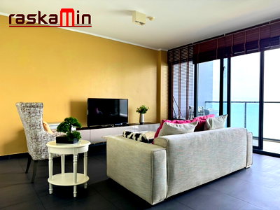 ขายคอนโด : FQ🗺️KT0255📲LineID @556ryccg🏖️2ห้องนอน 100ตรม ตึก A ชั้นสูง พร้อมเฟอร์นิเจอร์🌊วิวทะเล🏄‍♂️Zire Wongamat ซายร์ วงศ์อมาตย์ พัทยา