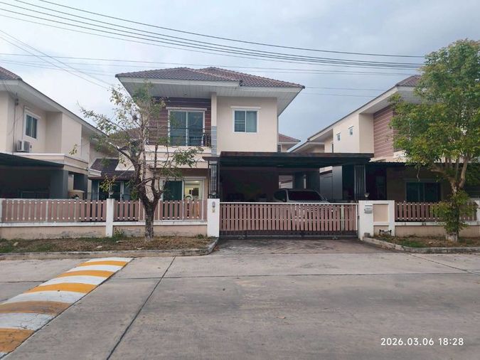 ขายถูกมาก บ้านเดี่ยวหลังใหญ่ ม.มณิรินทร์วิลเลจ หนองมน