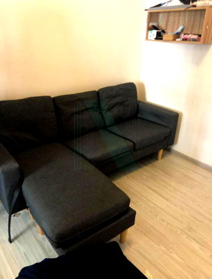 Condos for rent MRT Nonthaburi Civic Center : For Rent Condo ASPIRE RATTANATHIBET 2 Building B, Floor 6,1 bed room, Room size 23.00 sqm