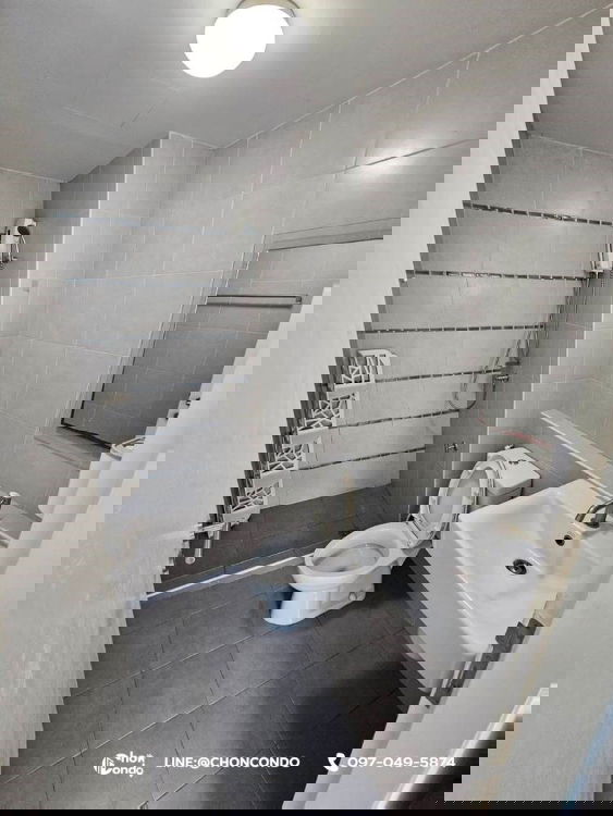 รูป DCondo ดีคอนโด ชั้น3 ตึกB ------------ มีเครื่องซักผ้า ------------Tel 097-049-5874 (Line: @choncondo มี@ด้วย) - รูปที่ 5/16