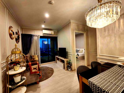 Condos for rent Phatthanakan Road : For Rent Condo THE PRIVACY RAMA 9 Building 1, Floor 18,2 bed room, Room size 40.00 sqm