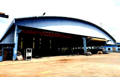 เช่าโรงงาน ระยอง : ให้ เช่า โกดัง EEC สีเหลือง FA073 มีใบ รง4. Overhead crane ห้วยโป่ง ระยอง . 2470 ตรม 5 ไร่ 2 งาน 42.9 ตรว ใกล้ท่าเรือมาบตาพุด เพียง 12 Km..