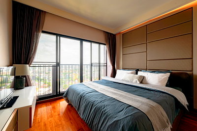 ขายคอนโด : ขาย Noble Reveal ห้องสวย ตกแต่งพร้อมอยู่ เดินทางสะดวก I Code DS1896 Line : @Dstay