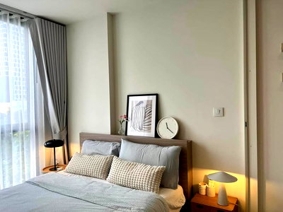 Condos for rent : For rent: 27 sqm condo at Chamber On Nut Station, 17,000 baht. Contact: Tel. 0652303645, Line ID: jeabnwcd_3
