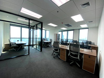 เช่าสำนักงาน ถนนเพชรบุรี กรุงเทพฯ : WS6811  ให้เช่า  V-One Tower สำนักงาน ทำเลธุรกิจย่านพระราม 9 ใกล้ MRT พระราม 9 เพียง 72,000 บาท/เดือน