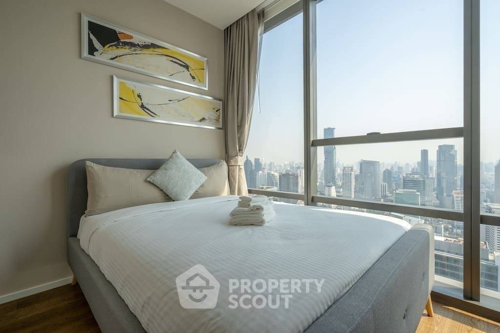 รูป คอนโด 2 ห้องนอน ชั้นสูง 48 ชั้น 128 ตร.ม. The Bangkok Sathorn ใกล้ BTS สถานีสุรศักดิ์ 100 ม. (ID 2608678) - รูปที่ 4/5