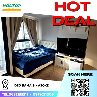 Condos for rent : #R9543 🎉 070369 Condo for rent: IDEO Rama 9 - Asoke