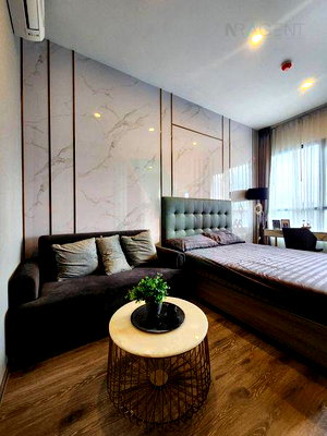 Condos for rent : For rent condo KNIGHTSBRIDGE PRIME ONNUT Building 1, Floor 34,Studio, Room size 23 sqm