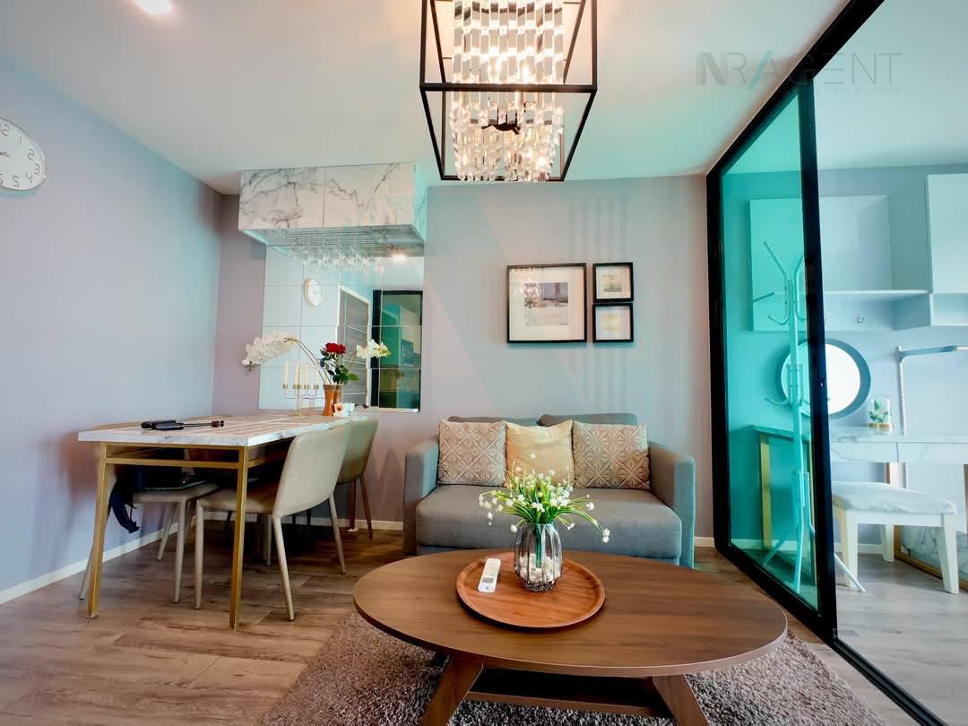 รูป 🎊 ให้เช่าคอนโด โมดิซ รัชดา 32 อาคาร 1 ชั้น 2 1 ห้องนอน ขนาด 34.91 ตรม ใกล้ Tesco Lotus Exp - รูปที่ 4/8