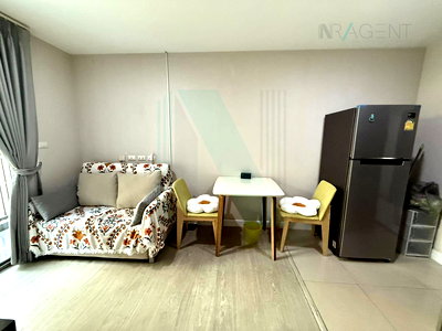 คอนโดให้เช่า : ให้เช่าคอนโด เมโทรลักซ์ รัชดา อาคาร  ชั้น 2 1 ห้องนอน ขนาด 32 ตรม ใกล้ ตลาดเมืองไทยภัท