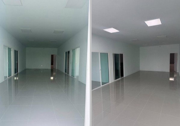 รูป ให้เช่าโกดังพร้อมสำนักงาน 3 ชั้น สร้างใหม่ /ทำเล โคกขาม สมุทรสาคร / ใกล้ การไฟฟ้า โคกขาม / พื้นที่สีชมพู ขอใบอนุญาต ร.ง.4 ได้ / รถเทรลเลอร์เข้าออกได้ - รูปที่ 7/10