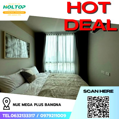 Condos for rent : #R9562 🎉 080369 Condo for Rent: Nue Mega Plus Bangna
